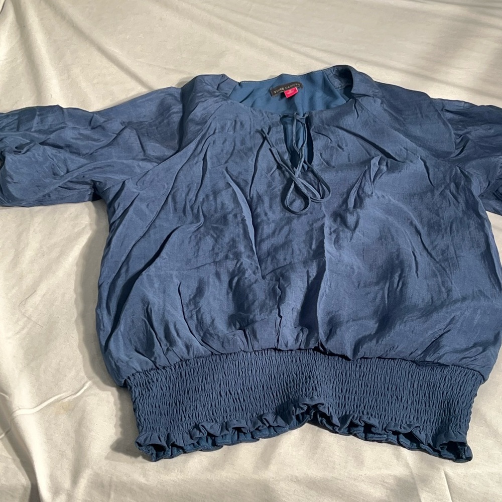 Vince Camuto Kids Navy Blouse